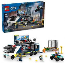LEGO CITY - LE CAMION LABORATOIRE MOBILE DE LA POLICE SCIENTIFIQUE #60418